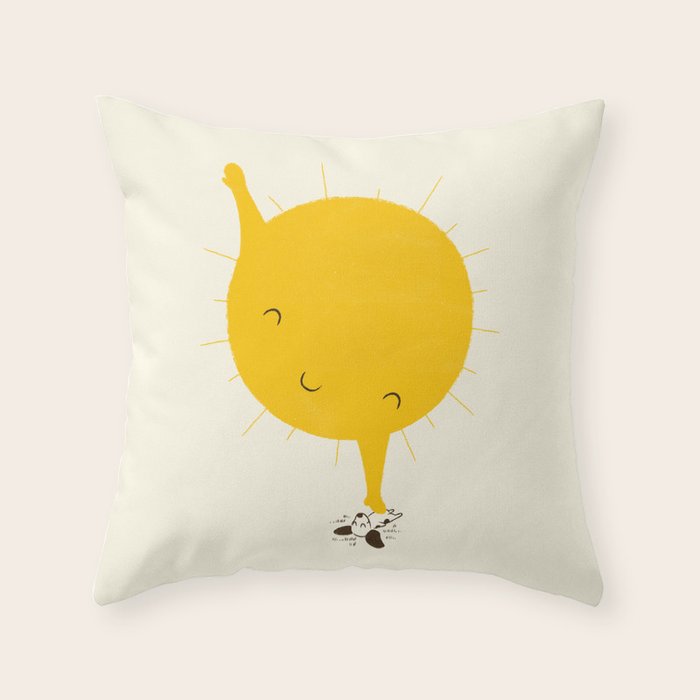 Belly Rub Throw Pillow Gallery Image 6