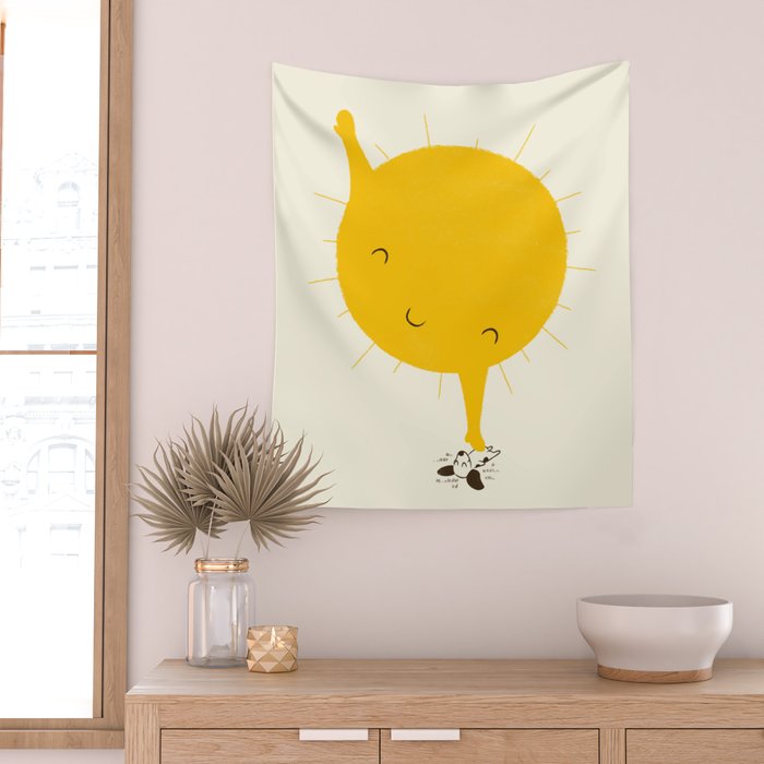 Belly Rub Wall Tapestry Gallery Image 2