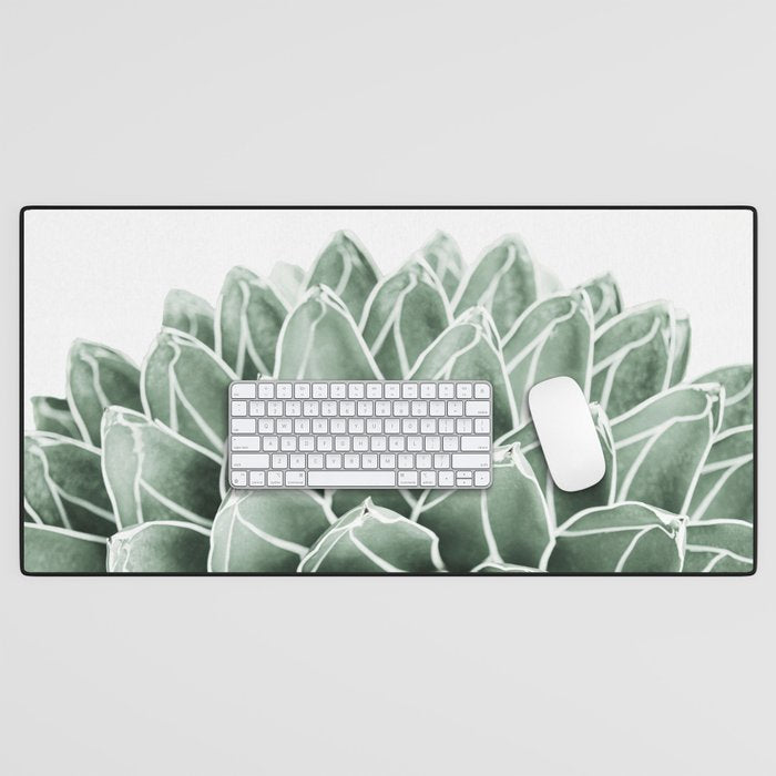 Succulent splendour Desk Mat Gallery Image 1