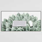 Succulent splendour Desk Mat Gallery Image 1