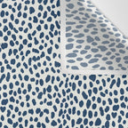 Navy Cheetah Print Wall Tapestry Gallery Image 3