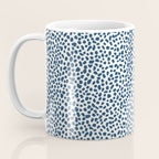 Navy Cheetah Print Coffee Mug Gallery Image 3