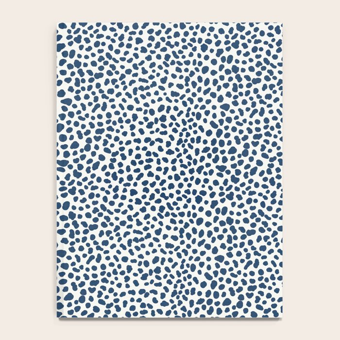 Navy Cheetah Print Notebook Gallery Image 4