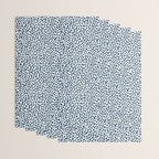 Navy Cheetah Print Wrapping Paper Gallery Image 3