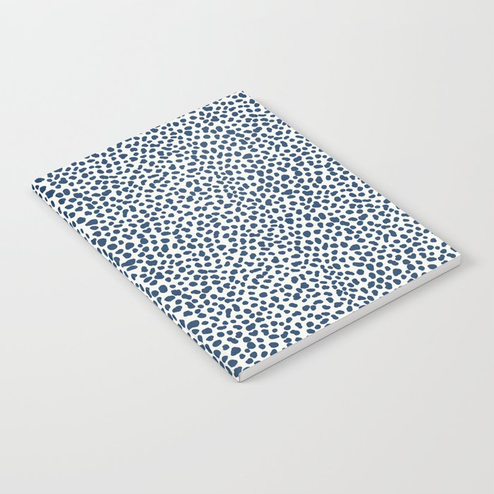 Navy Cheetah Print Notebook Gallery Image 2