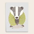 Whimsical Badger Notebook Gallery Image 4
