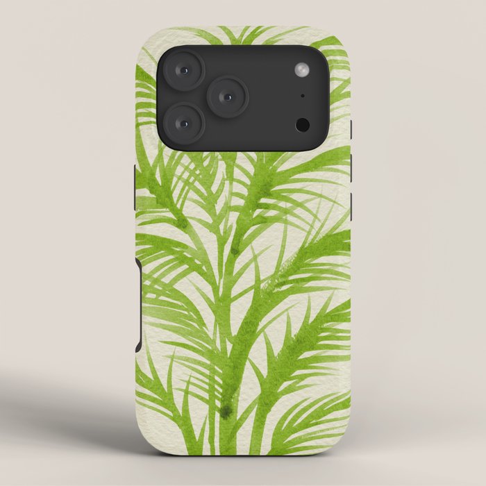 Lime Palms iPhone Case Gallery Image 3