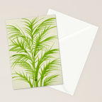 Lime Palms Stationery Card Gallery Image 2