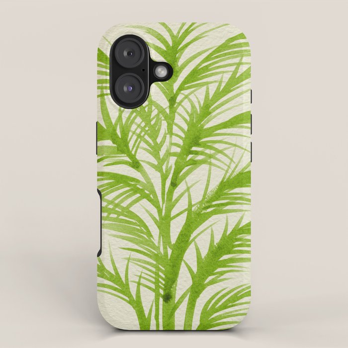 Lime Palms iPhone Case Gallery Image 1