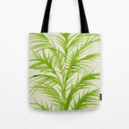 Lime Palms Tote Bag Gallery Image 1
