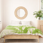 Lime Palms Duvet Cover Gallery Image 3