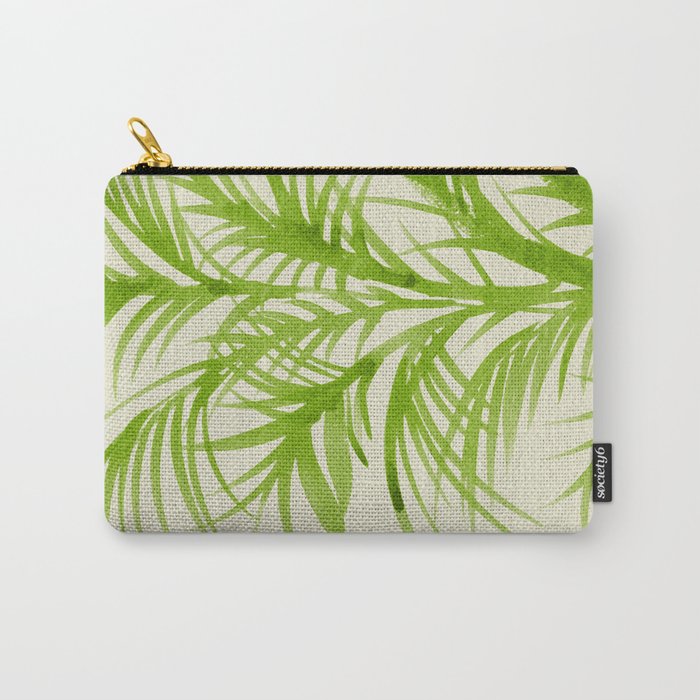 Lime Palms Carry All Pouch Gallery Image 1
