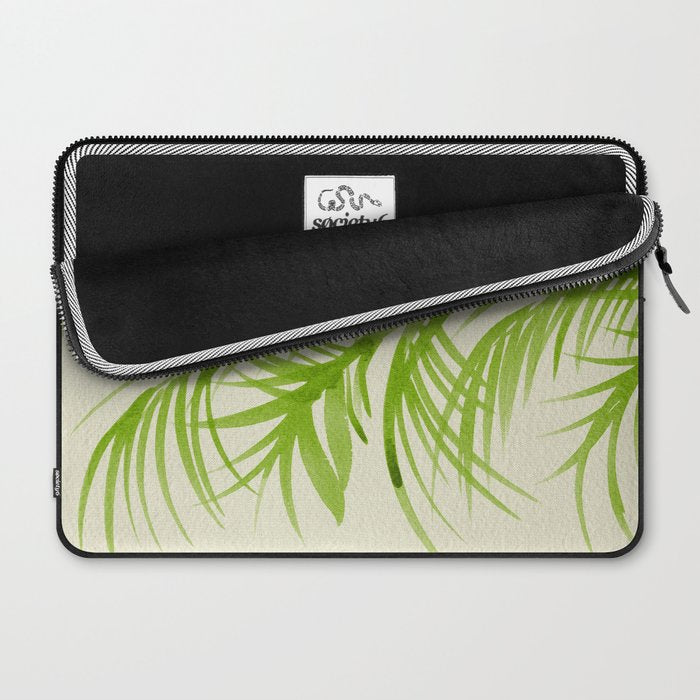 Lime Palms Laptop Sleeve Gallery Image 2
