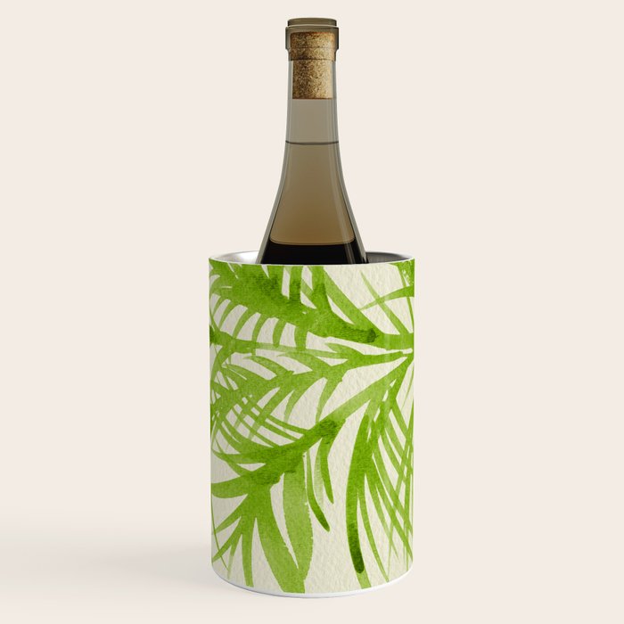 Lime Palms Wine Chiller Gallery Image 1