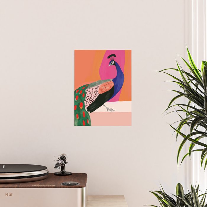 Beautiful Peacock Poster Gallery Image 2