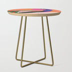 Beautiful Peacock Side Table Gallery Image 1