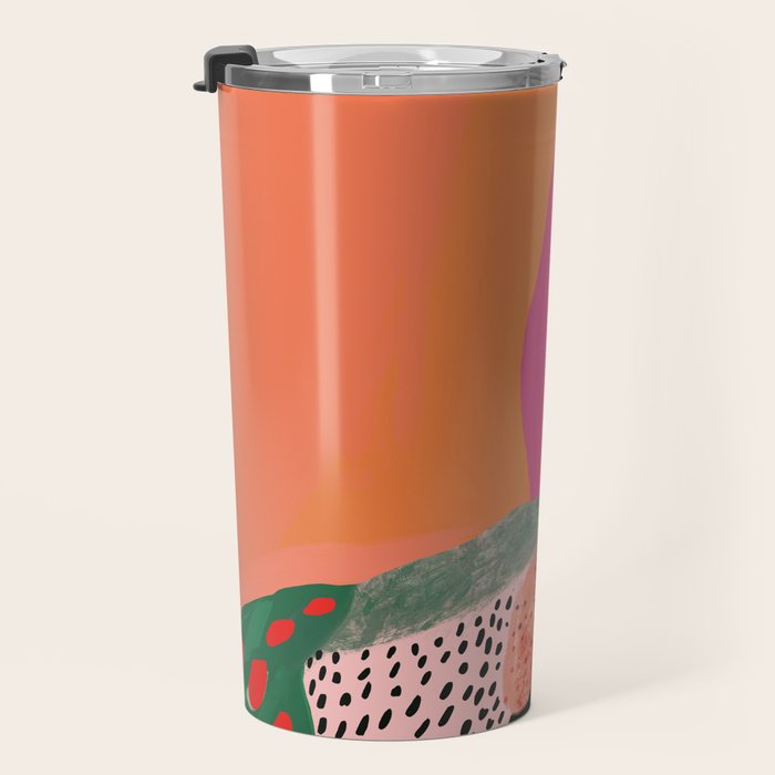 Beautiful Peacock Travel Mug Gallery Image 3