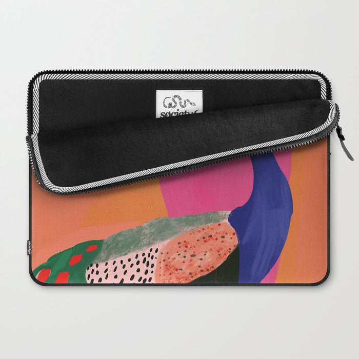 Beautiful Peacock Laptop Sleeve Gallery Image 2