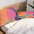 Beautiful Peacock Pillow Sham Gallery Image 2