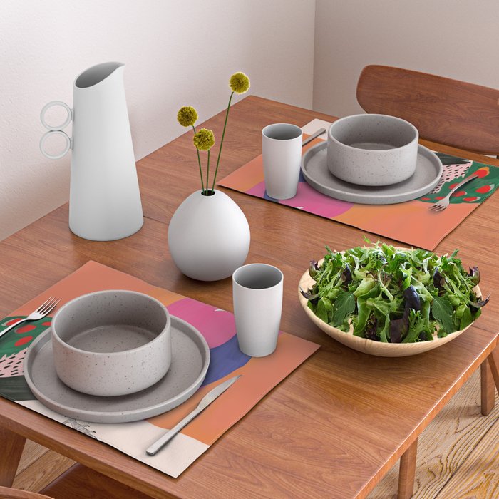 Beautiful Peacock Placemat Gallery Image 2