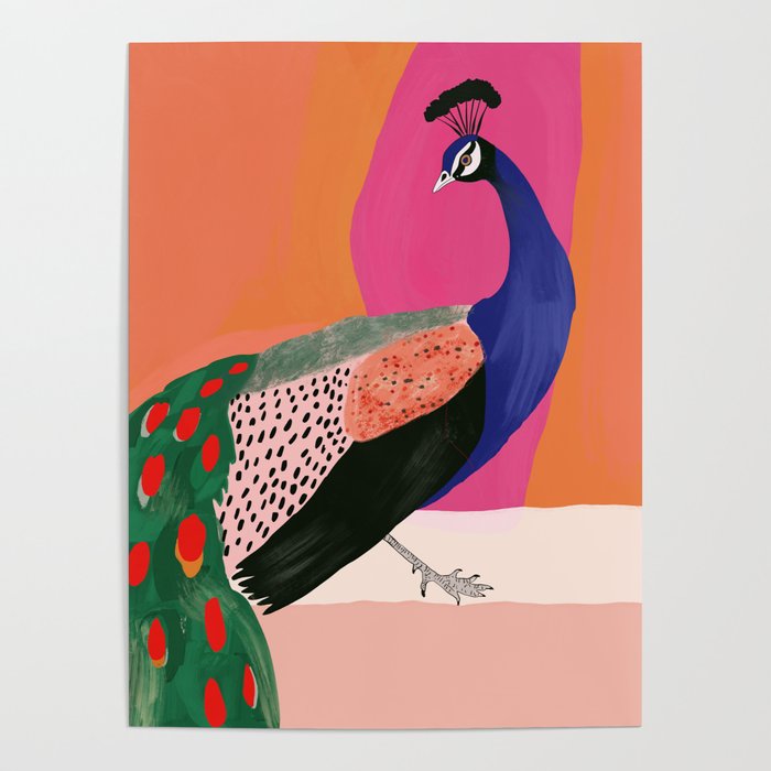 Beautiful Peacock Poster Gallery Image 4
