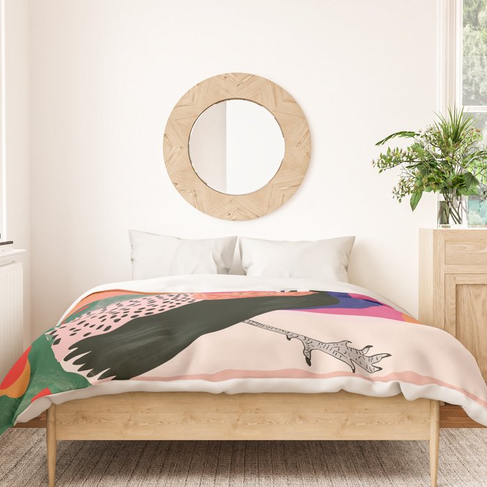 Beautiful Peacock Duvet Cover Gallery Image 3