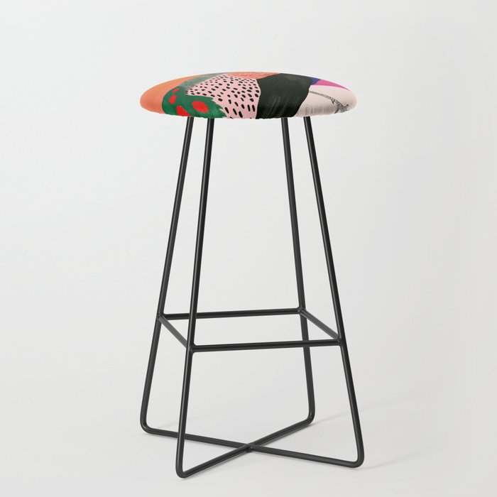 Beautiful Peacock Stool Gallery Image 1
