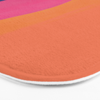 Beautiful Peacock Bath Mat Gallery Image 3