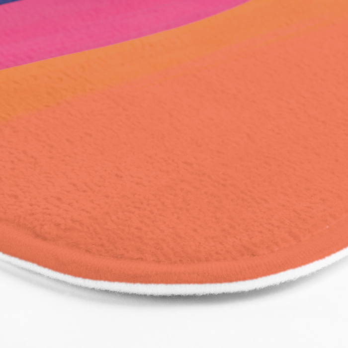 Beautiful Peacock Bath Mat Gallery Image 3