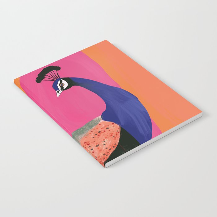 Beautiful Peacock Notebook Gallery Image 2