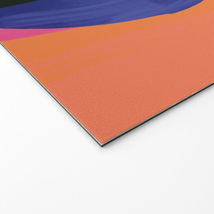 Beautiful Peacock Welcome Mat Gallery Image 2