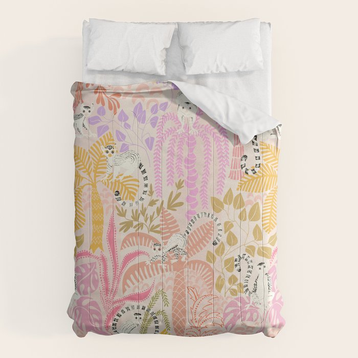 Jungle adventure sunny day Comforter Gallery Image 6