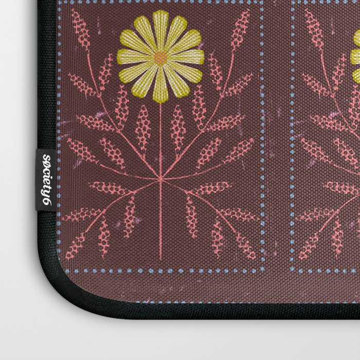 Daisy Tile Laptop Sleeve Gallery Image 3