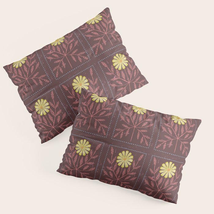 Daisy Tile Pillow Sham Gallery Image 3