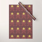 Daisy Tile Wrapping Paper Gallery Image 1