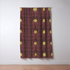 Daisy Tile Window Curtain Gallery Image 3