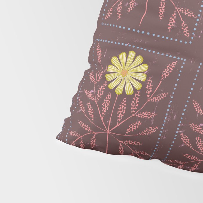 Daisy Tile Pillow Sham Gallery Image 4