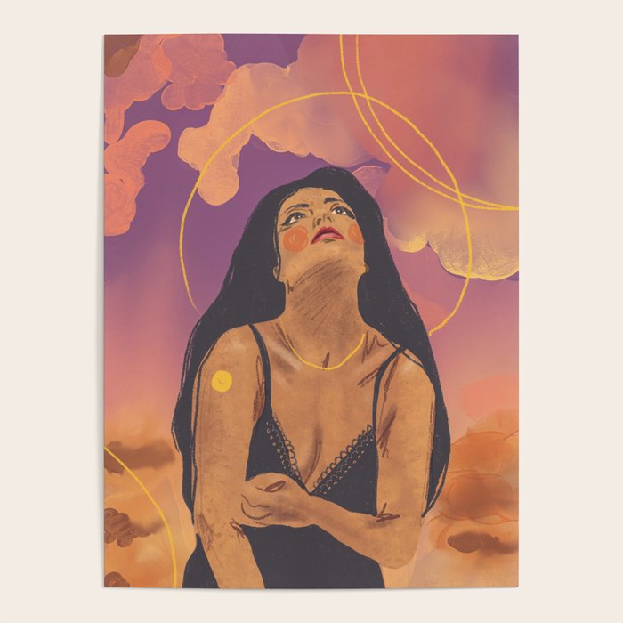 Sunset girl Poster Gallery Image 4