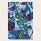 In Season in Blue Raspberry & Teal Cutting Board Gallery Image 1