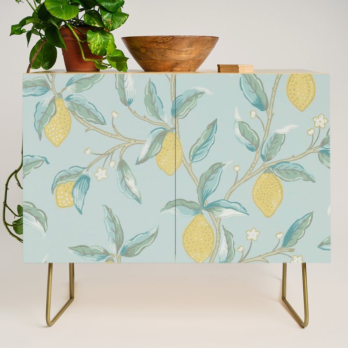 William Morris Lemon Fruit Tree Wedgewood Credenza Gallery Image 1