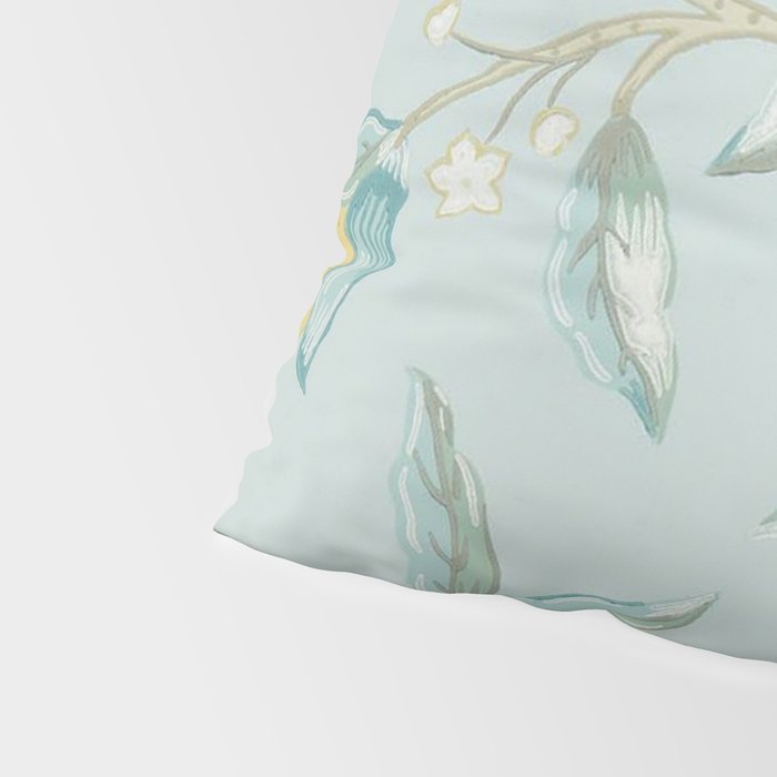 William Morris Lemon Fruit Tree Wedgewood Pillow Sham Gallery Image 4