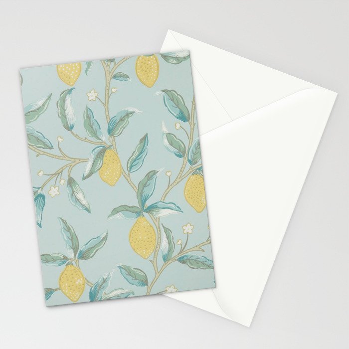 William Morris Lemon Fruit Tree Wedgewood Stationery Card Gallery Image 2