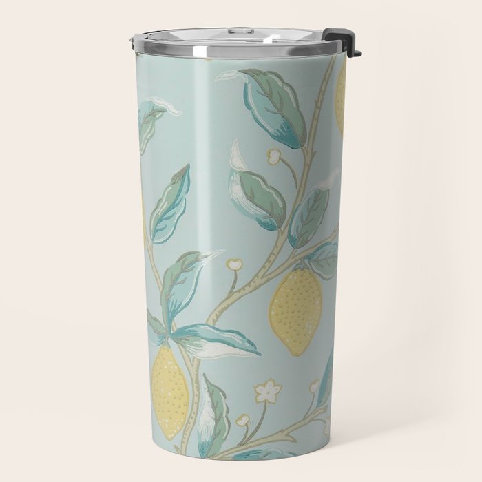 William Morris Lemon Fruit Tree Wedgewood Travel Mug Gallery Image 2