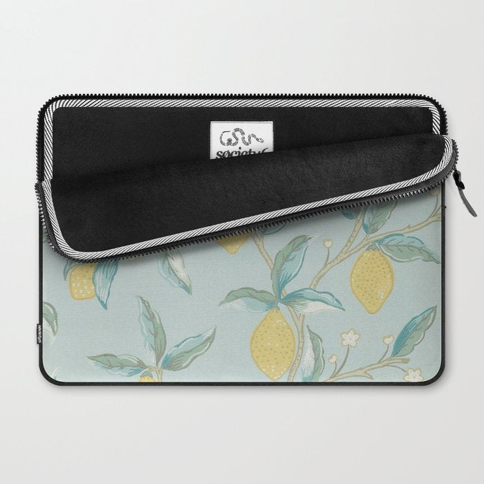 William Morris Lemon Fruit Tree Wedgewood Laptop Sleeve Gallery Image 2