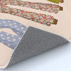 1970s Bellbottom Bliss Retro Fashion Rug Gallery Image 4