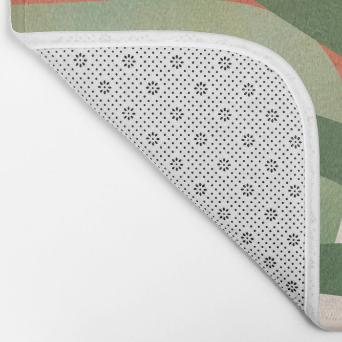 Tropical Garden Leaves 04 Bath Mat Gallery Image 2