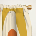 Mid Century Modern Ornaments  Window Curtain Gallery Image 2