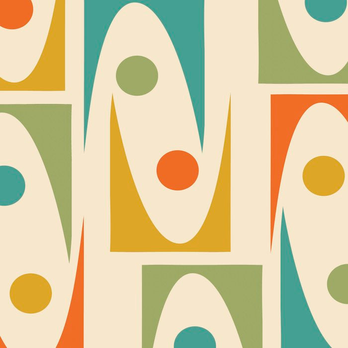 Mid Century Modern Ornaments  Coffee Mug Gallery Image 2