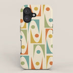 Mid Century Modern Ornaments  iPhone Case Gallery Image 1
