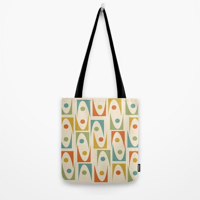 Mid Century Modern Ornaments  Tote Bag Gallery Image 2